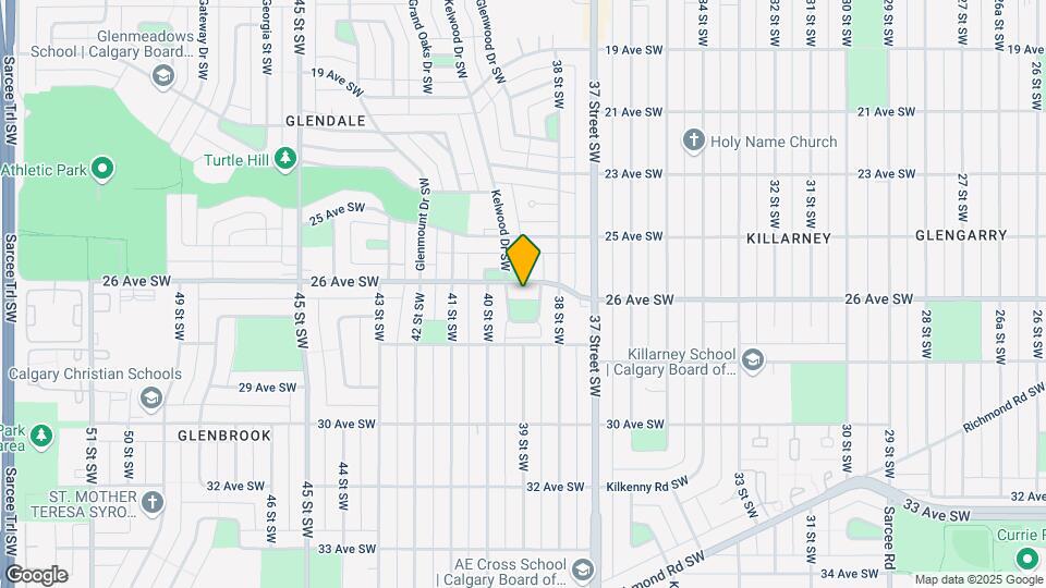 4019 26th Ave SW Map and Location Details