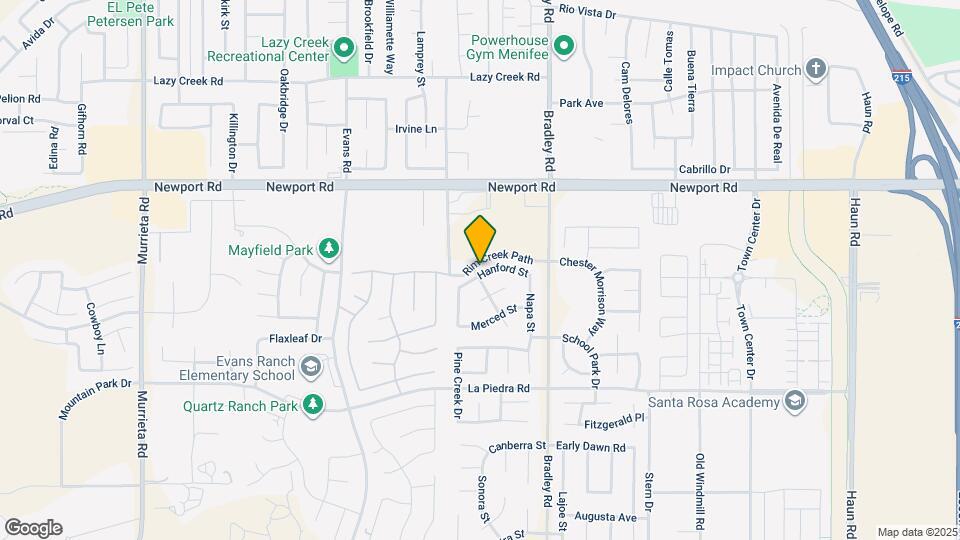 26836 Hanford St Map and Location Details