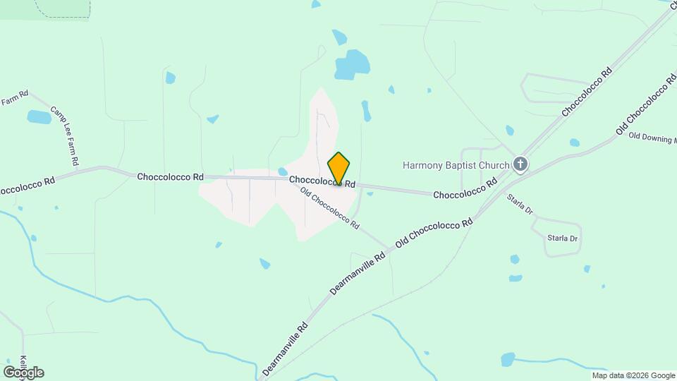 3486 Choccolocco Rd Map and Location Details