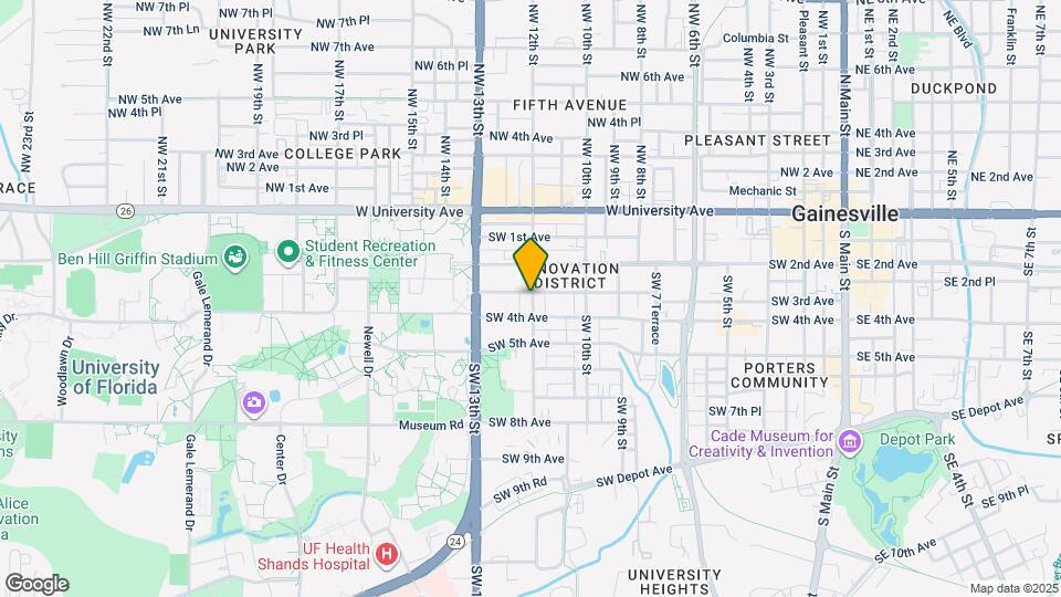 306 SW 12th St Map and Location Details