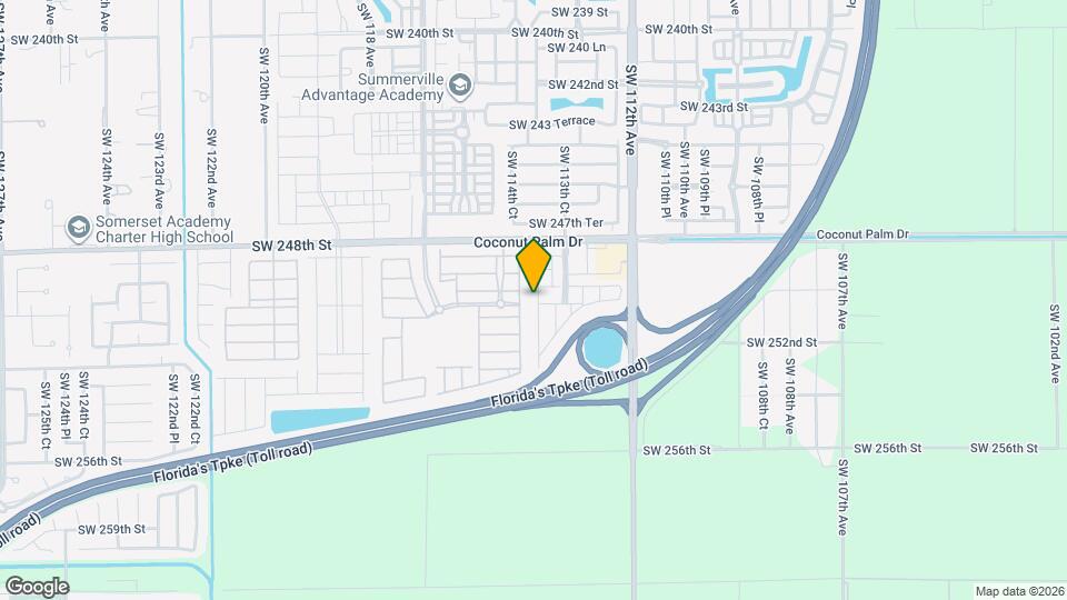 25002 SW 114th Ave Map and Location Details