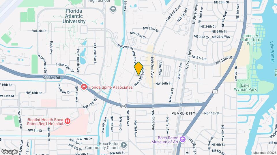 1721 NW 15th Vis Map and Location Details
