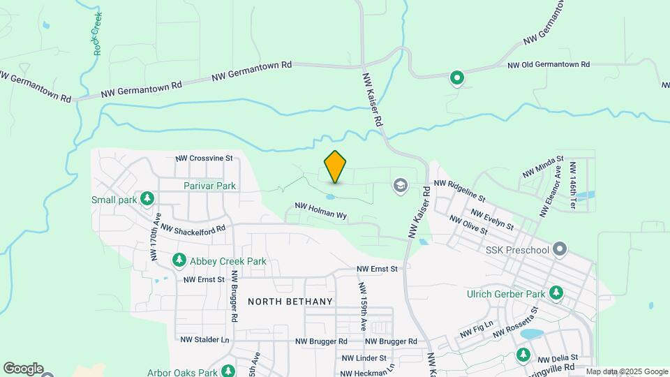 16056 NW Ridgeline St Map and Location Details