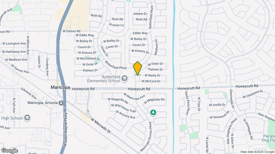 19776 Harris Dr Map and Location Details