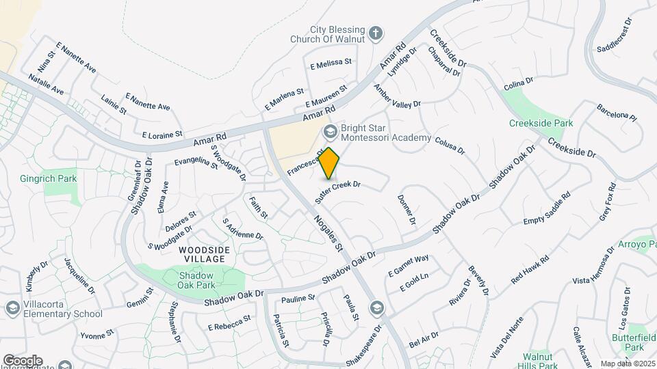 18827 Sutter Creek Dr Map and Location Details