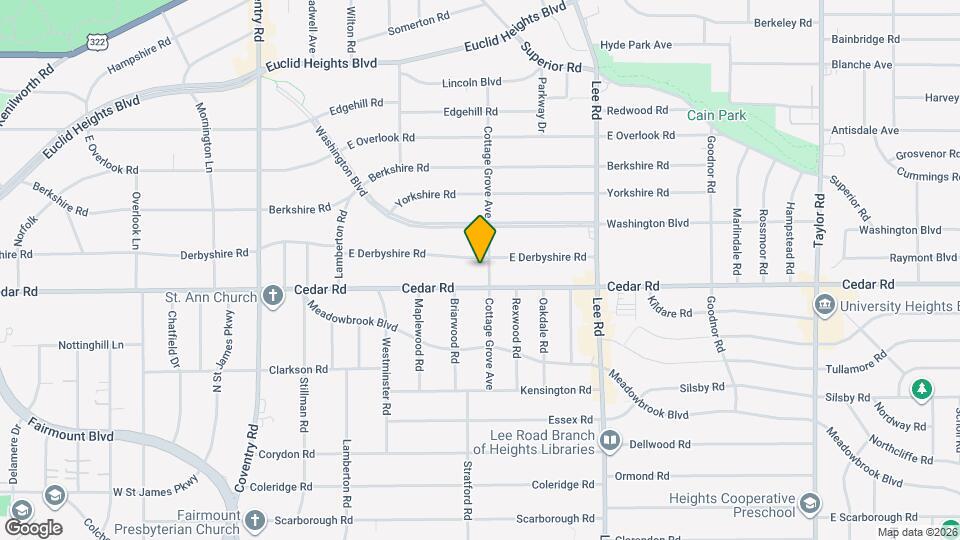 3062 E Derbyshire Rd Map and Location Details