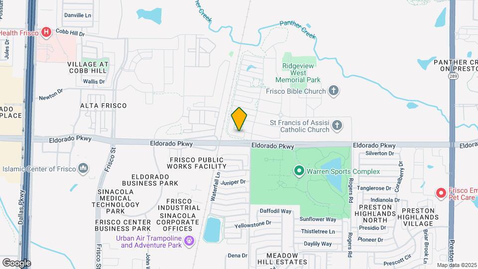 7313 Zachery Dr Map and Location Details