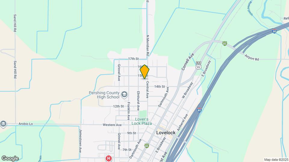 1465 Central Ave Map and Location Details