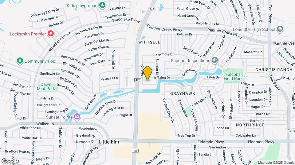 674 Burr Oak Dr Map and Location Details