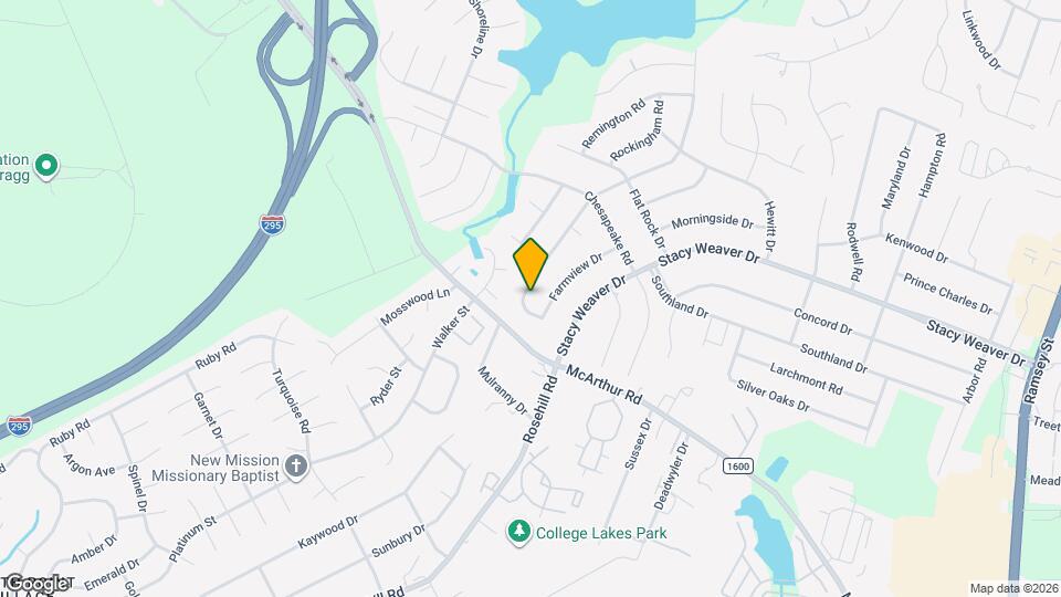 557 Waterbury Dr Map and Location Details