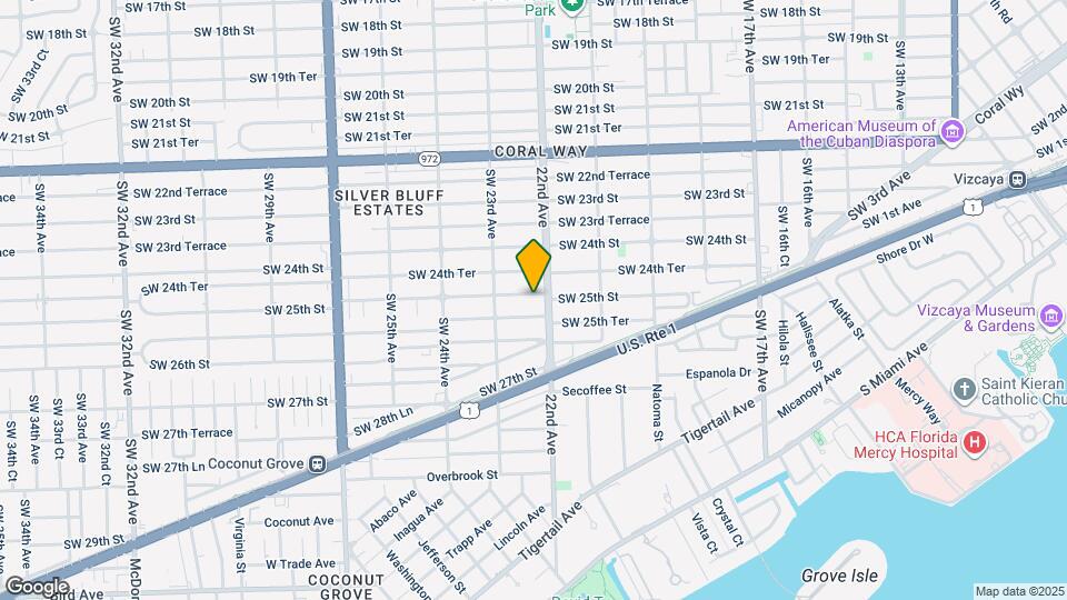 2210 SW 25th St Map and Location Details