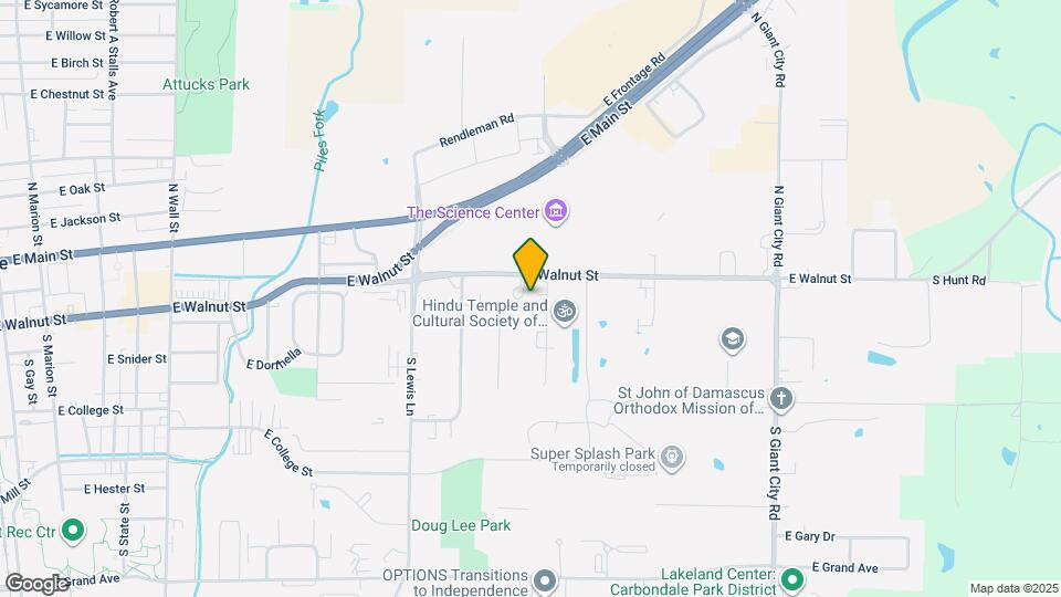 Walnut Street Apartments Map and Location Details