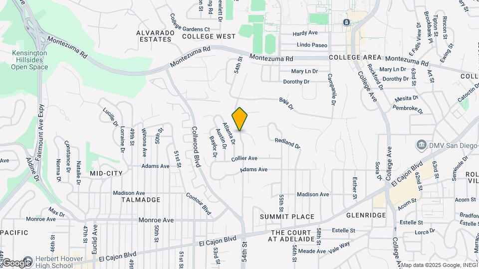 4810 54th St Map and Location Details