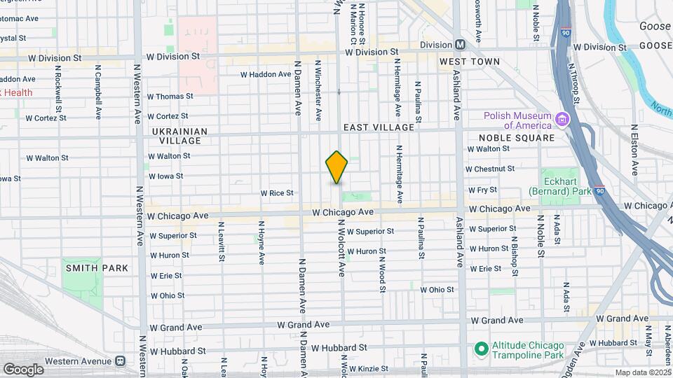 836 N Wolcott Ave, Unit 2 Mapa y Detalles de la Ubicación
