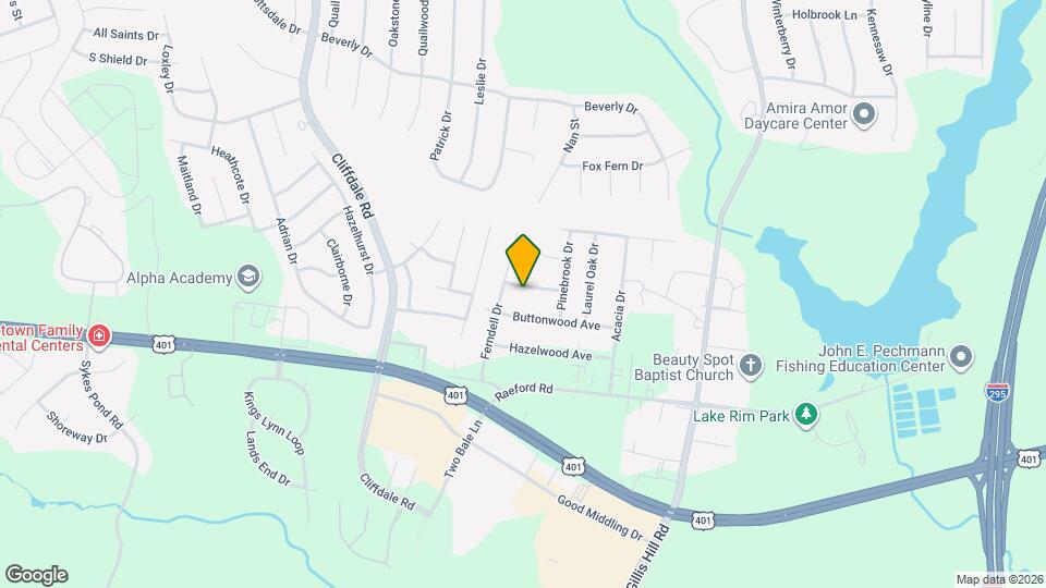 7791 Cottonwood Ave Mapa y Detalles de la Ubicación