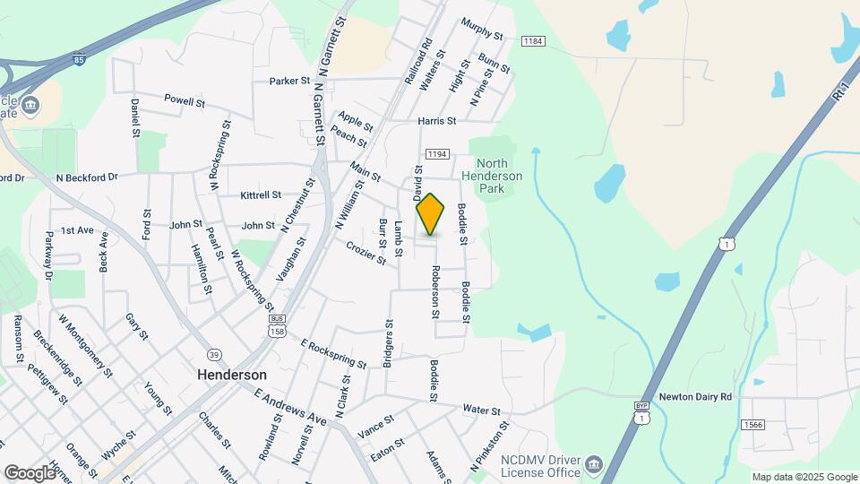 803 Roberson St Map and Location Details