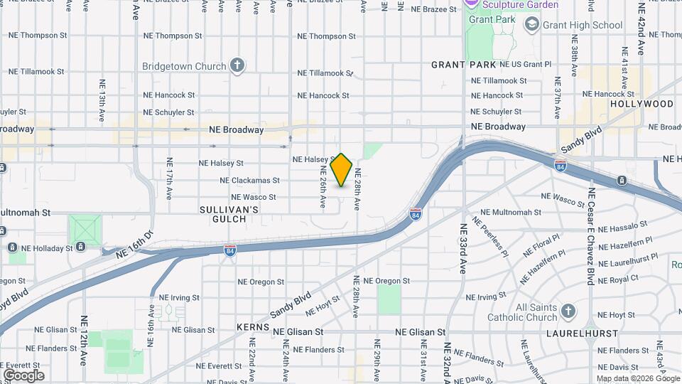 2649 NE Wasco St Map and Location Details