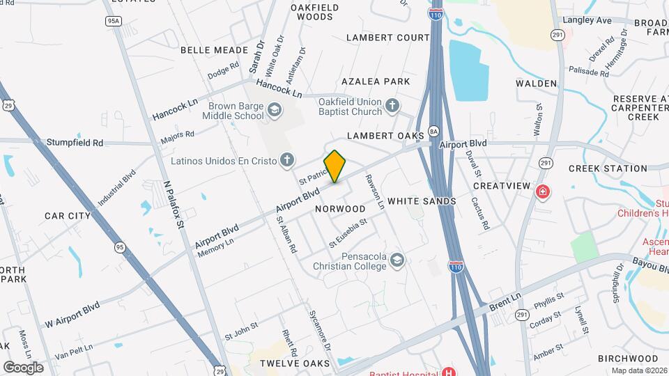 279 Airport Blvd Mapa y Detalles de la Ubicación