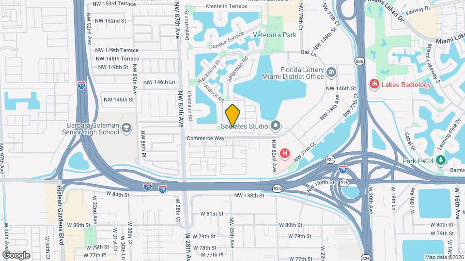 8391 NW 142nd St Map and Location Details
