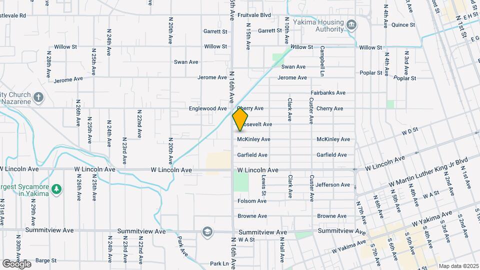 1531 McKinley Ave Map and Location Details