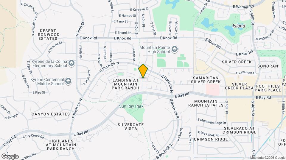 4114 E Jojoba Rd Map and Location Details