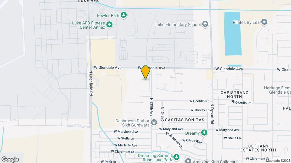 13517 W Glendale Ave Map and Location Details