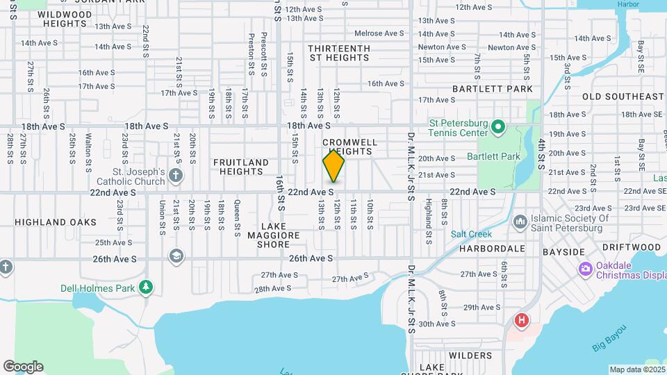 1235 22nd Ave S Map and Location Details