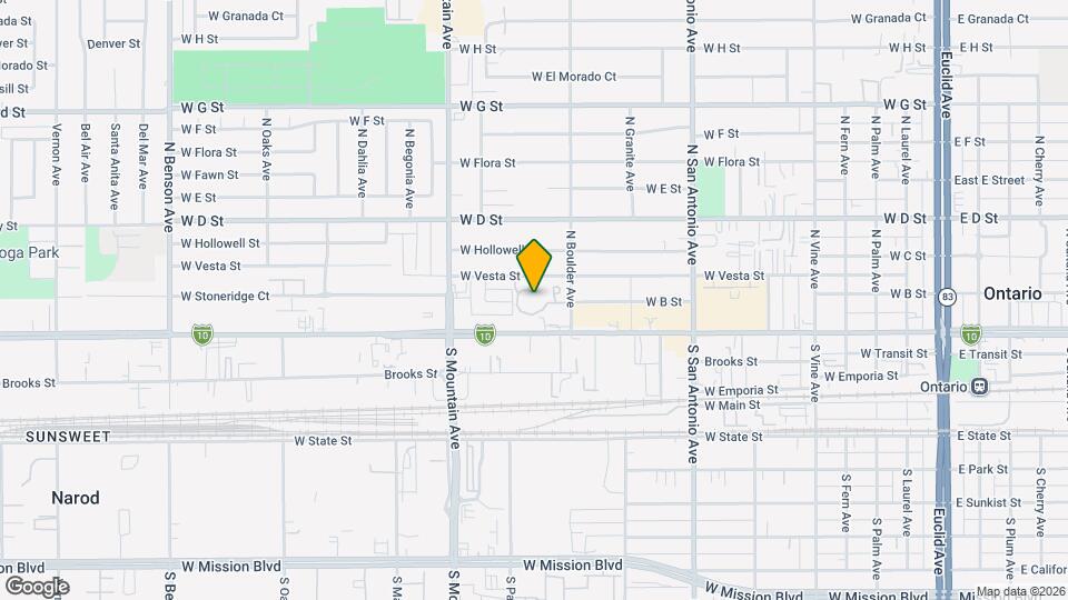 941 Pinyon Ct Map and Location Details