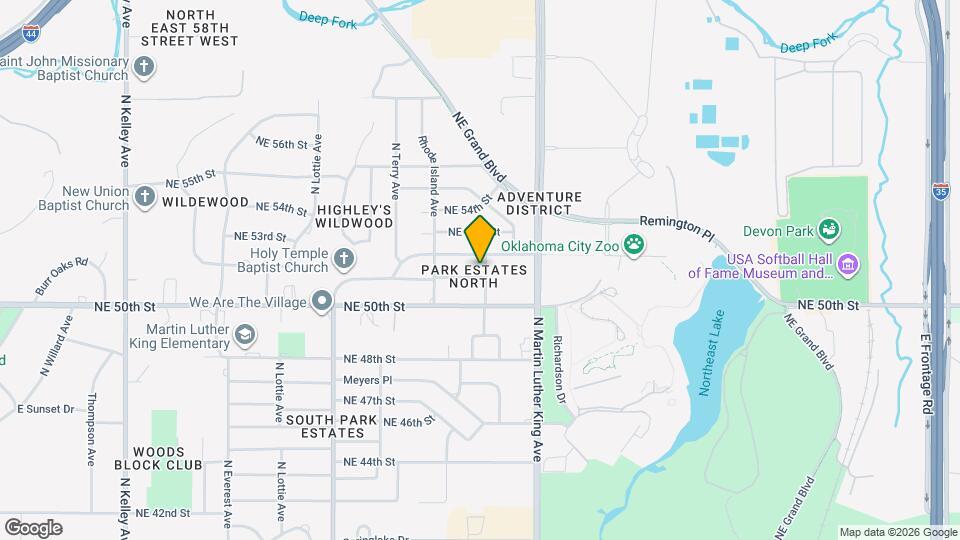 5201 N Michigan St Map and Location Details