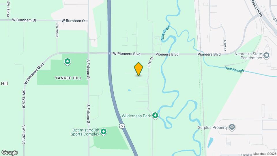 166 W Olson Ave Map and Location Details