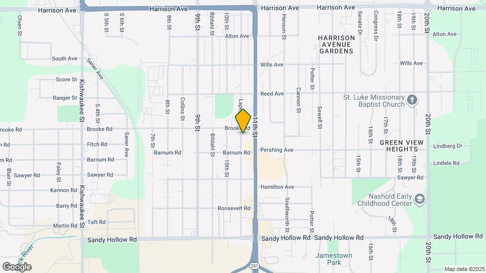 3014 Lapey St Map and Location Details