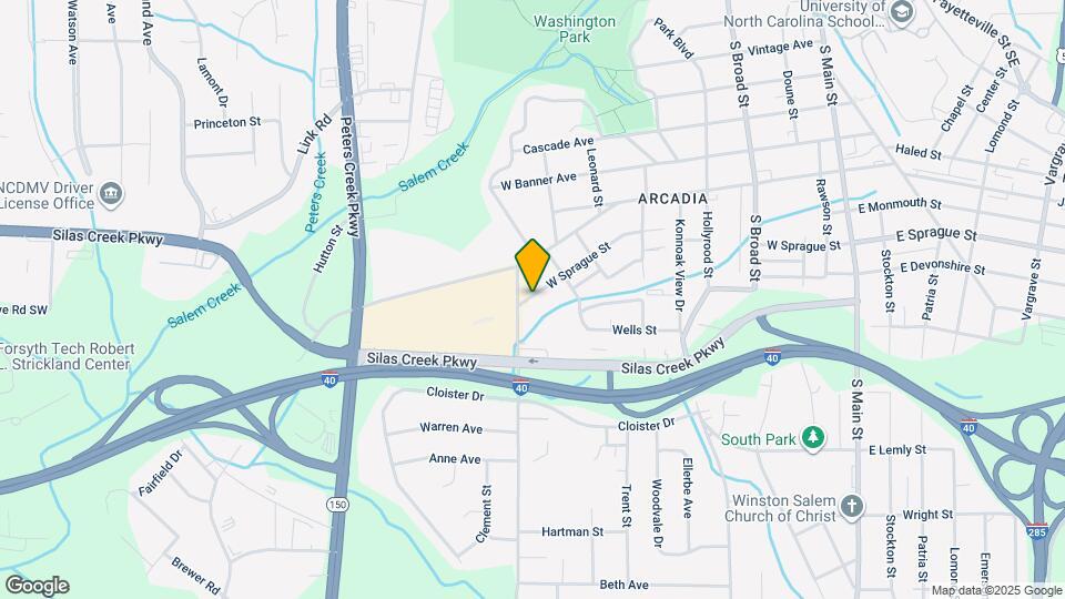 834 W Sprague St Map and Location Details