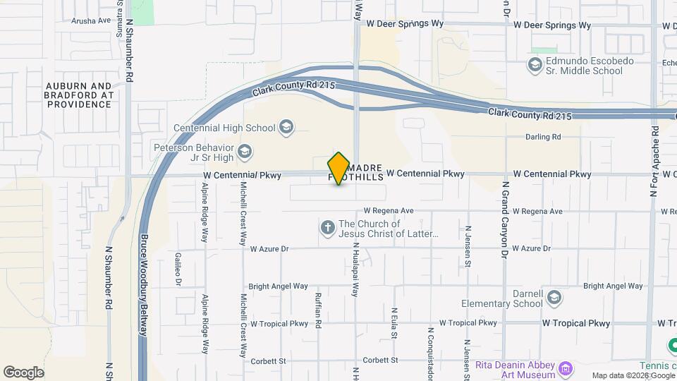 10053 Mountain Foothills Ave Map and Location Details