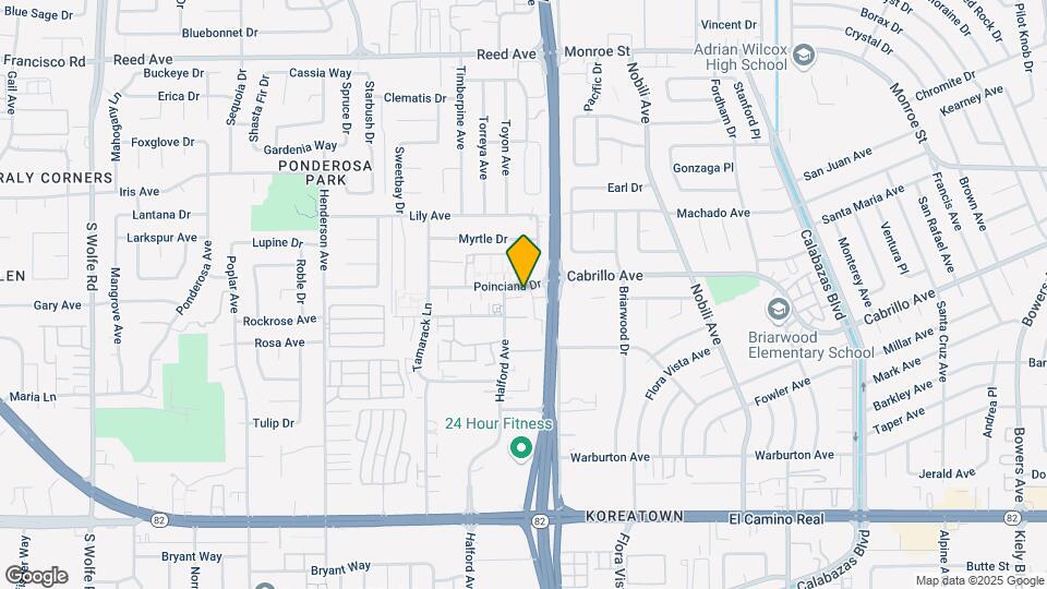 2036 Klamath Ave Map and Location Details