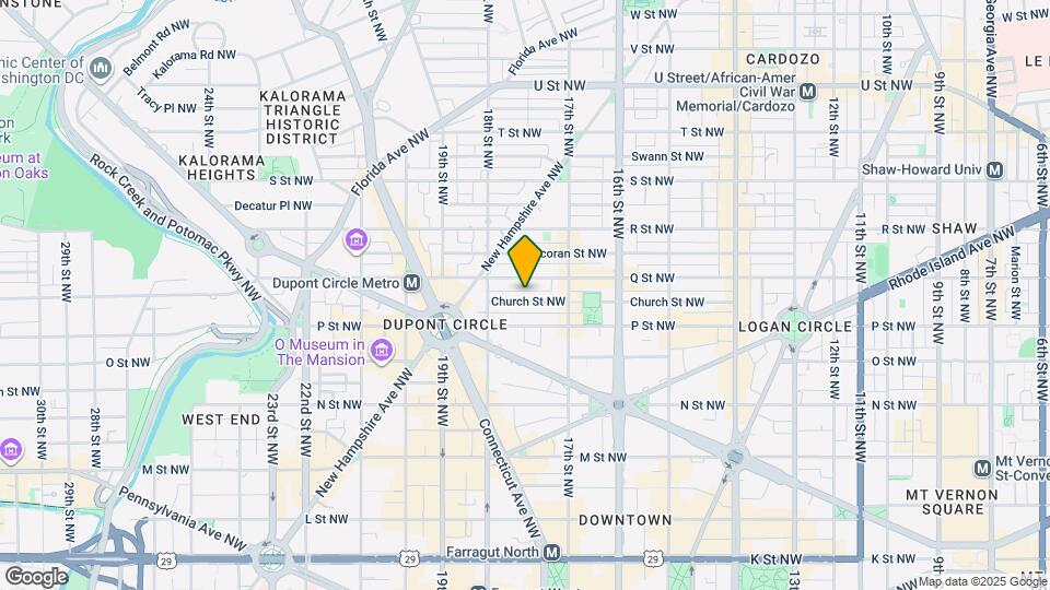 1755 Church St NW Map and Location Details