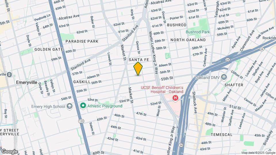 869 56th St Mapa y Detalles de la Ubicación