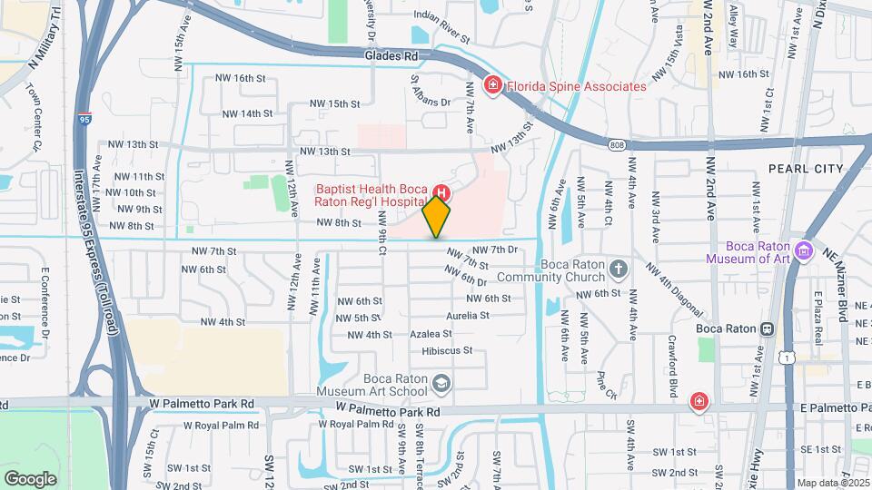 835 NW 7th St Map and Location Details