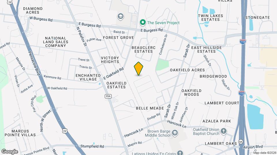 305 Monarch Ln, Unit 102 Map and Location Details
