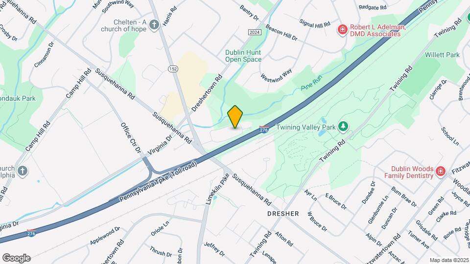 701 Dresher Woods Dr Mapa y Detalles de la Ubicación