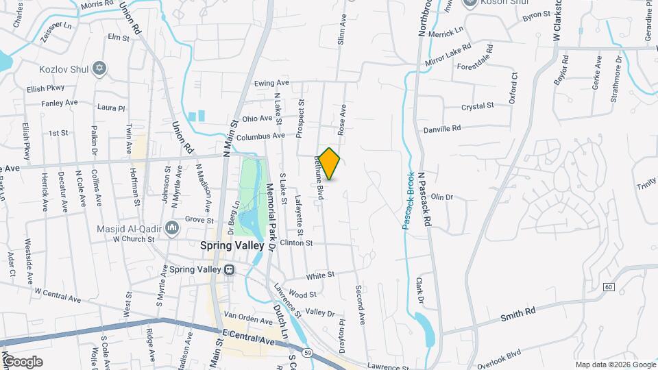 54 Bethune Blvd Map and Location Details