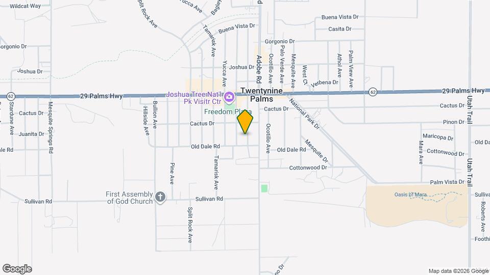 6666 Cholla Ave Map and Location Details