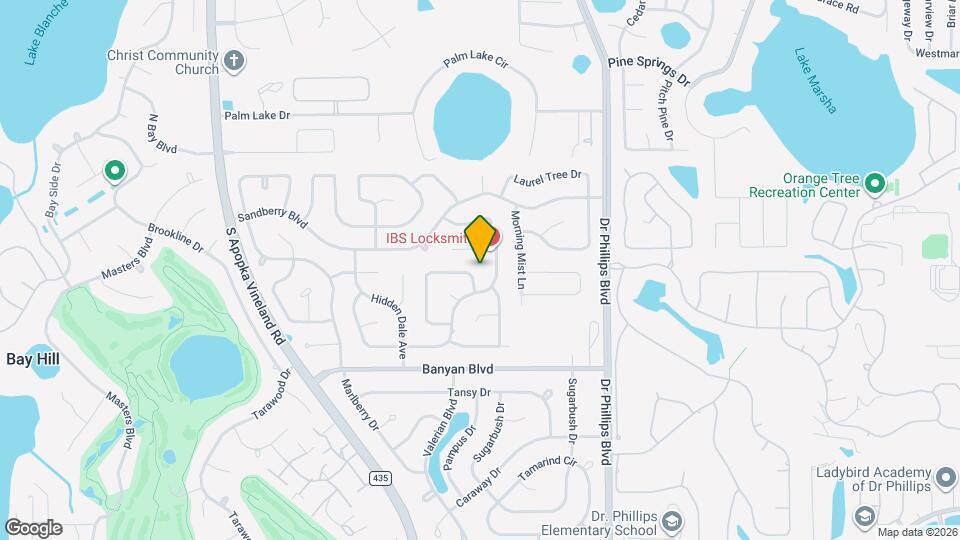 6320 Edge O Grove Cir Map and Location Details