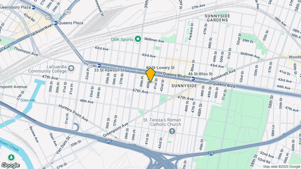 45-35 40th St Map and Location Details