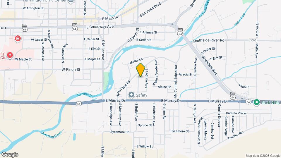 716 S Butler Ave Map and Location Details