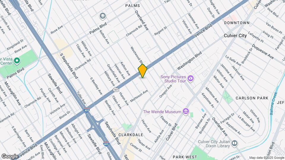 3834 Girard Ave, Unit 3834 Map and Location Details