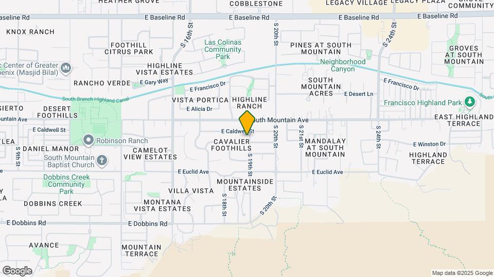8434 S 19th St Mapa y Detalles de la Ubicación