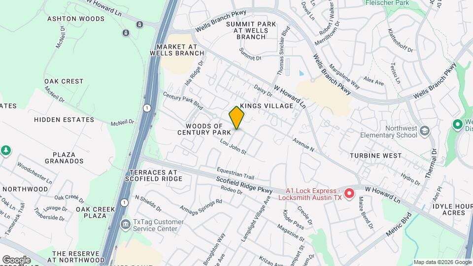 13521 Shawna Dnay Dr Map and Location Details