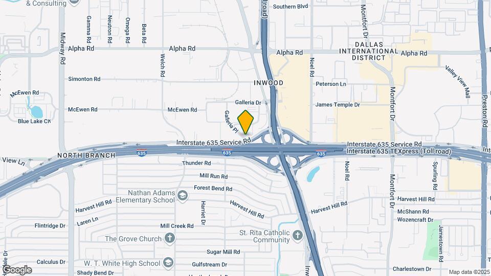 13301 Galleria Pl Map and Location Details