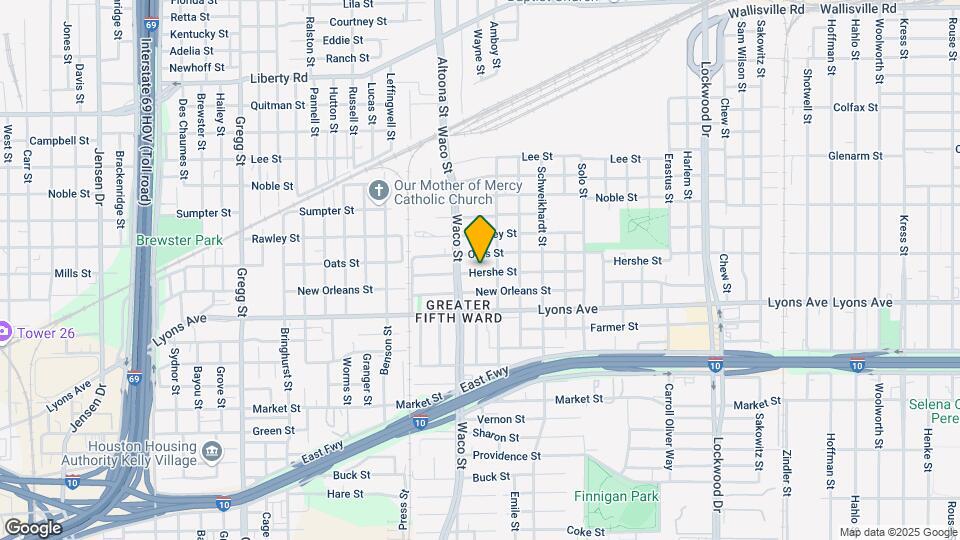 4411 Hershe St Map and Location Details