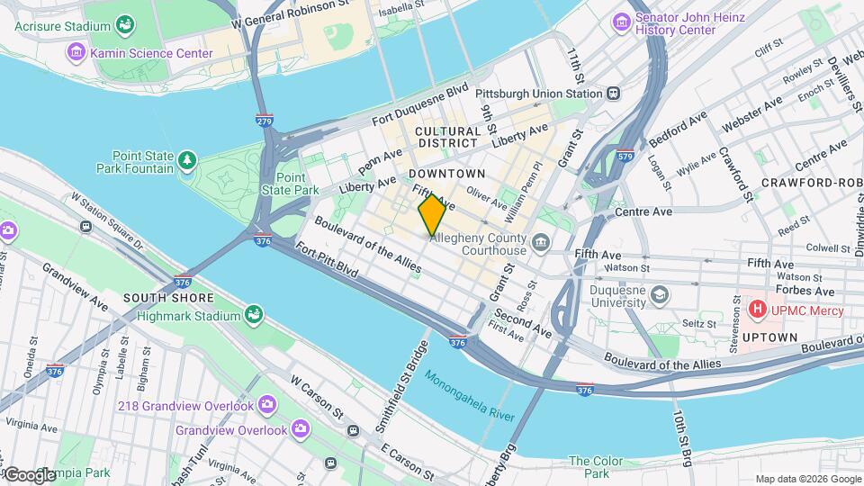 306 Fourth Ave Map and Location Details